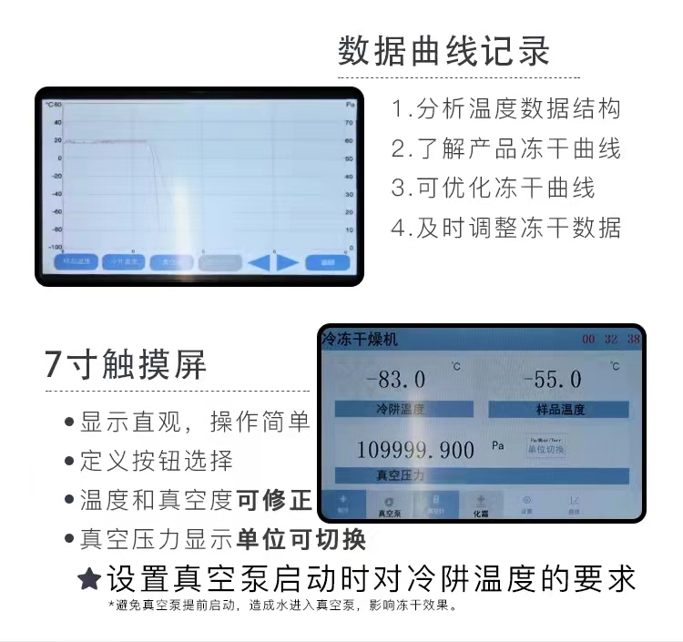 真空冷凍干燥機(jī)/凍干機(jī)/立式式普通型液晶冷凍干燥機(jī)/南京雪萊(圖13)